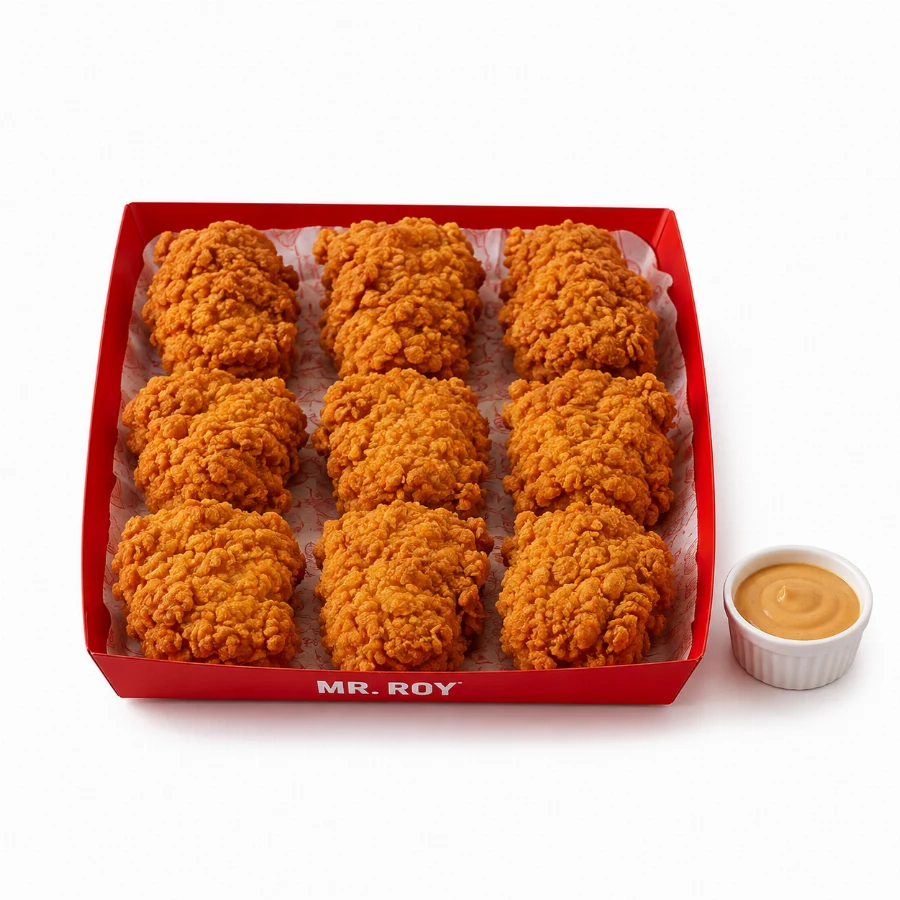Tenders 9 con salsa