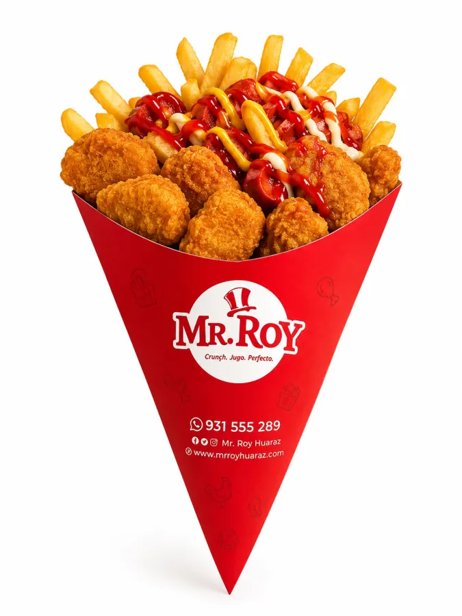 Cono Salchipollo Mr. Roy